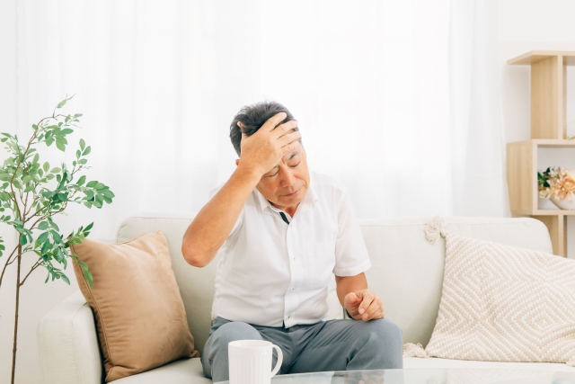 頭痛に悩む方のイメージ 新松戸ゆうあい整骨院・はりきゅう院