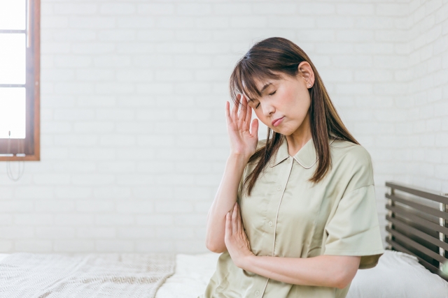 頭痛に悩む方のイメージ 新松戸ゆうあい整骨院・はりきゅう院