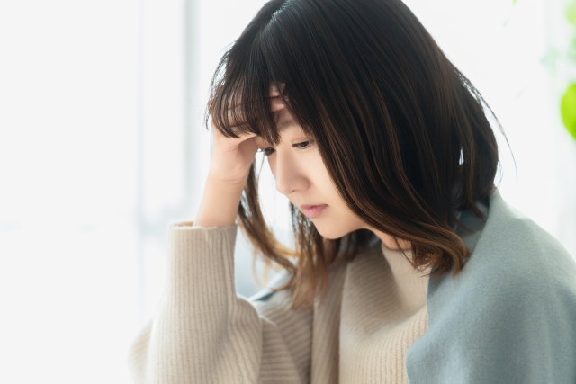 頭痛に悩む方のイメージ 新松戸ゆうあい整骨院・はりきゅう院