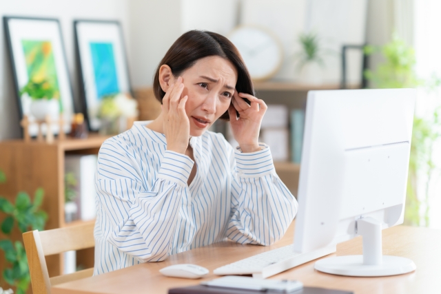 頭痛に悩む方のイメージ 新松戸ゆうあい整骨院・はりきゅう院