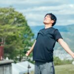気持ちよく深呼吸する女性のイメージ 増尾ゆうあい整骨院・はりきゅう院