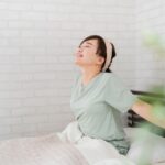 気持ちよく深呼吸する女性のイメージ 増尾ゆうあい整骨院・はりきゅう院