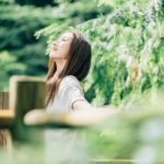 気持ちよく深呼吸する女性のイメージ 増尾ゆうあい整骨院・はりきゅう院